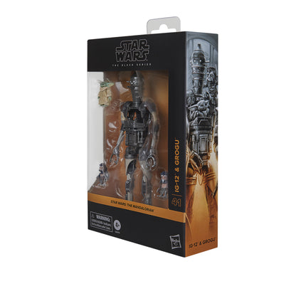 Star Wars: The Mandalorian Black Series Actionfigur 2-Pack IG-12 & Grogu 15 cm