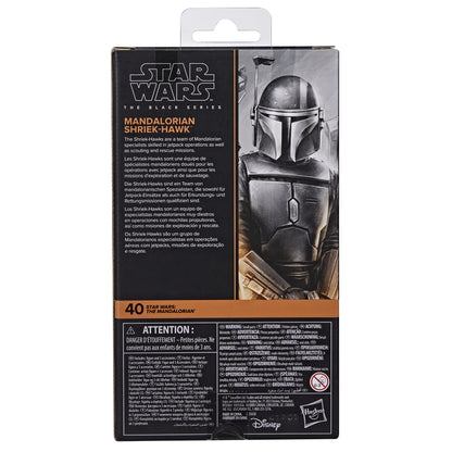 Star Wars: The Mandalorian Black Series Actionfigur Mandalorian Shriek-Hawk 15 cm