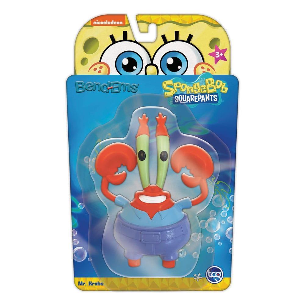 Svampbob Fyrkant SquarePants Bend-Ems Actionfigur Mr. Krabs 15 cm