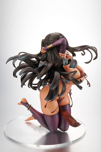 Original Character PVC Staty 1/5 Dai Kasshoku Jidai Shahana Naana Wet Glossy Skin Ver. 23 cm