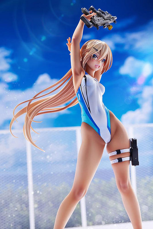 Arms Note PVC Staty 1/7 Kouhai-chan of the Swim Club Blue Line Swimsuit Ver. 29 cm