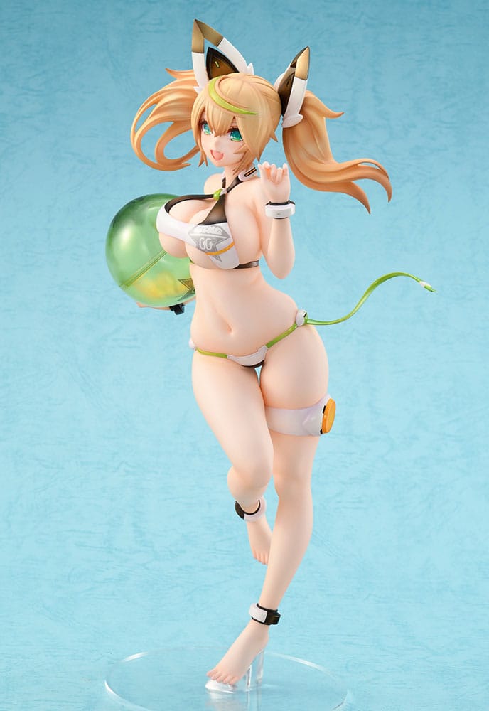 Phantasy Star Online 2 PVC Staty 1/7 Es Gene - Summer Vacation (Re-Run) 25 cm