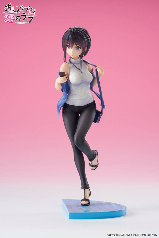 OshiRabu: Waifus Over Husbandos Staty 1/7 Akuru Hayahoshi 23 cm