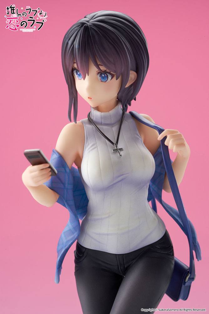 OshiRabu: Waifus Over Husbandos Staty 1/7 Akuru Hayahoshi 23 cm