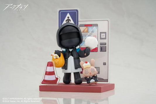 Arknights PVC Staty Mini Series Will You be Having the Dessert? Doctor 10 cm