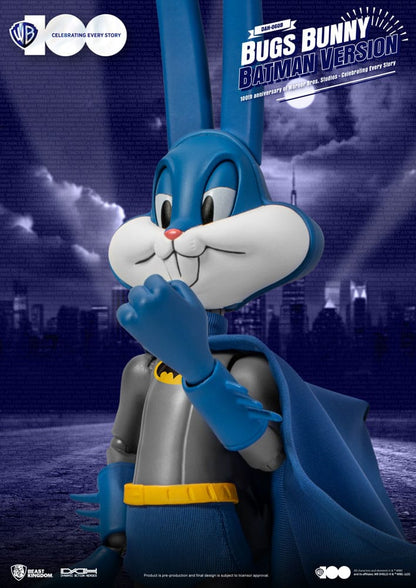 Warner Brothers Dynamic 8ction Heroes Actionfigur 1/9 100th Anniversary of Warner Bros. Studios Bugs Bunny Batman Ver. 17 cm