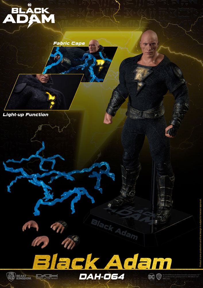 Black Adam Dynamic 8ction Heroes Actionfigur 1/9 Black Adam 18 cm