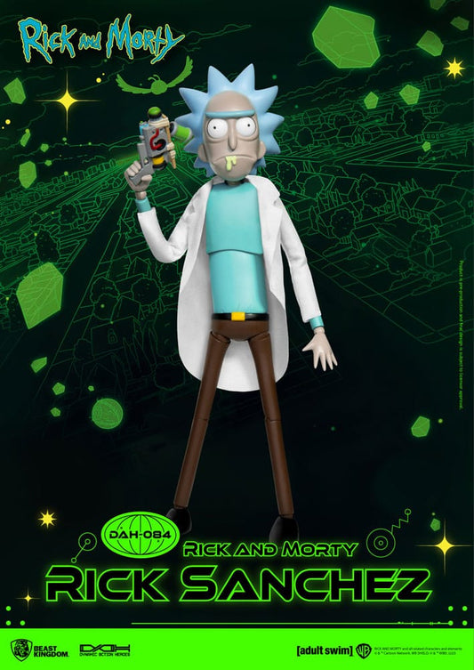 Rick and Morty Dynamic 8ction Heroes Actionfigur 1/9 Rick Sanchez 23 cm