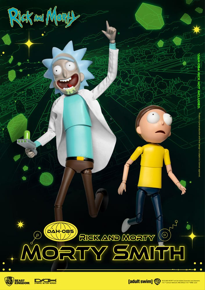 Rick and Morty Dynamic 8ction Heroes Actionfigur 1/9 Morty Smith 23 cm