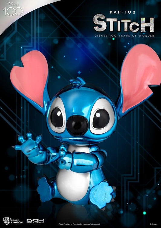 Disney 100 Years of Wonder Dynamic 8ction Heroes Actionfigur 1/9 Stitch (Lilo & Stitch) 16 cm