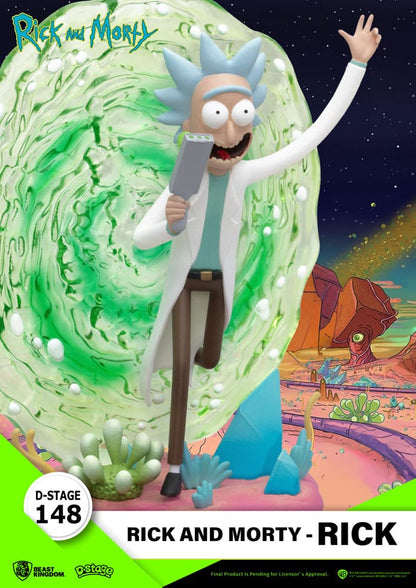 Rick & Morty D-Stage PVC Diorama Rick 14 cm