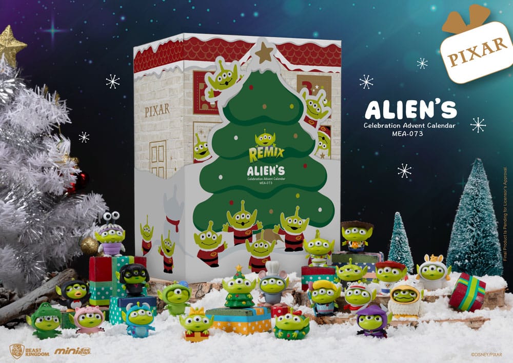 Toy Story Mini Egg Attack Julkalender / Adventskalender Alien's celebration