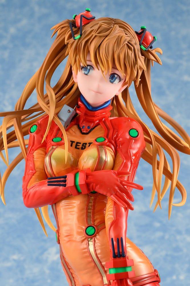 Evangelion 2.0 You Can (Not) Advance PVC Staty 1/4 Asuka Shikinami Langley Test Plugsuit Smile Ver. 40 cm