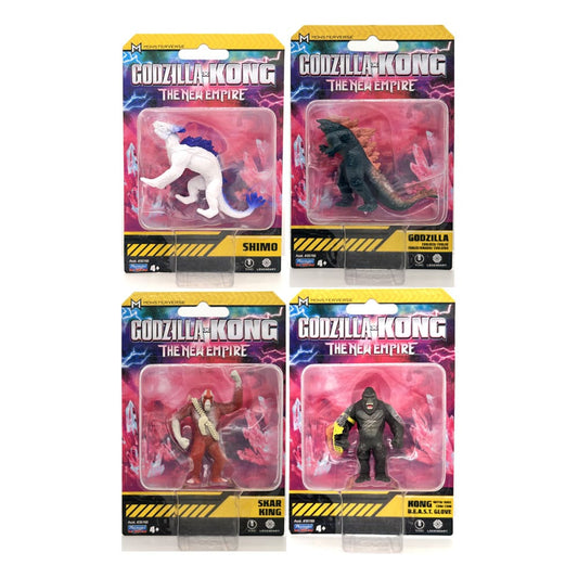 Godzilla x Kong The new Empire Actionfigurer Mini Monster 5 cm Assortment (24)