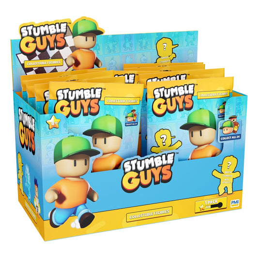 Stumble Guys Collectible Figur in Blind Foil Bag Display (24)