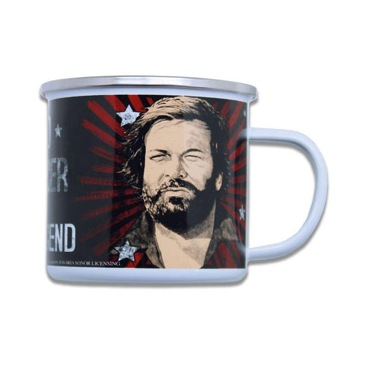 Bud Spencer Enamel Mugg The Legend