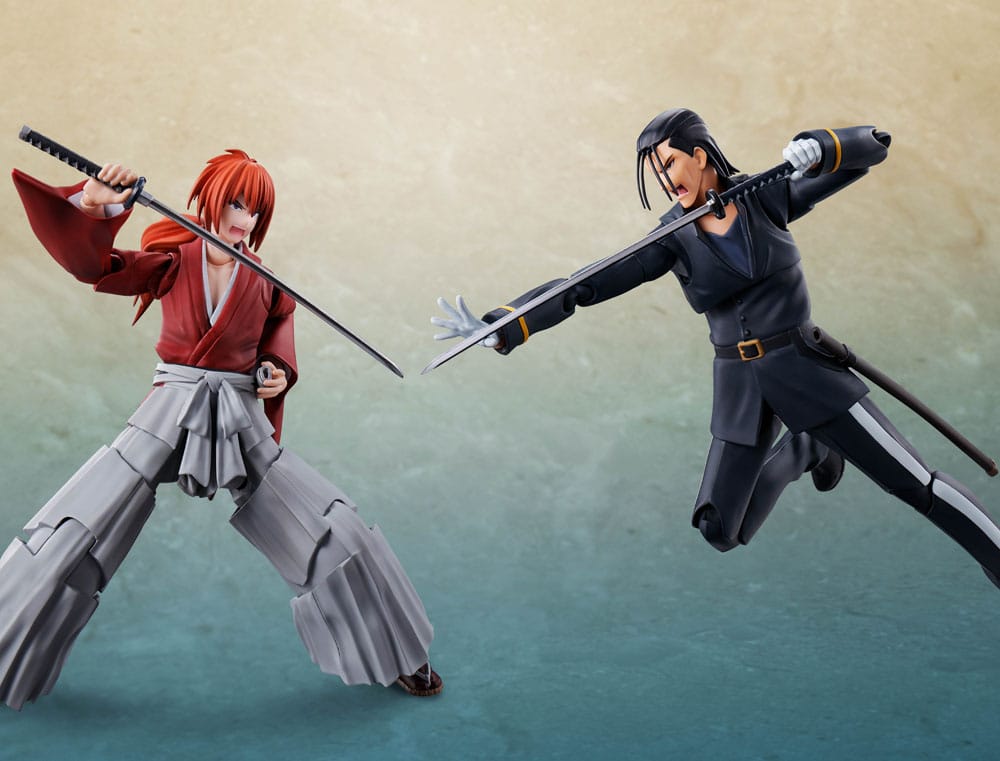 Rurouni Kenshin: Meiji Swordsman Romantic Story S.H. Figuarts Actionfigur Hajime Saito 17 cm