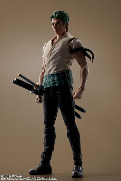 One Piece S.H. Figuarts Actionfigur Roronoa Zoro (Netflix) 14 cm