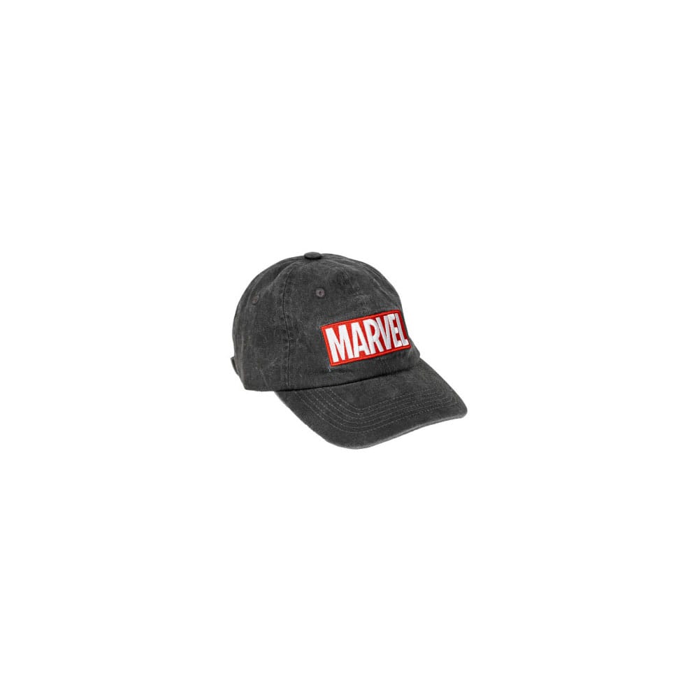 Marvel Keps Logo Red and White Washed