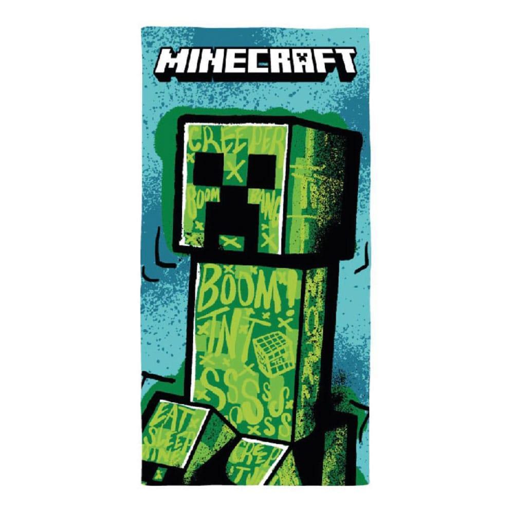 Minecraft Handduk Premium Creeper 70 x 140 cm