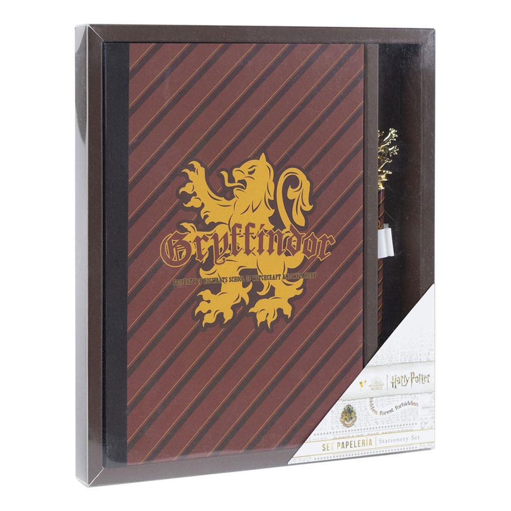 Harry Potter Gryffindor Stationery Set