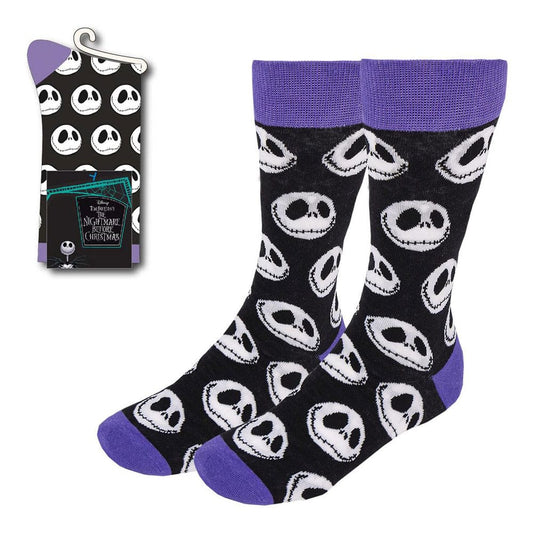 Nightmare before Christmas Strumpor Jack´s Face Purple 38-45