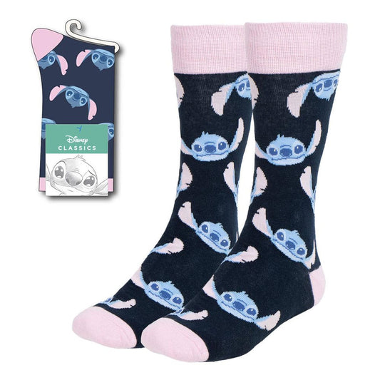 Lilo & Stitch Strumpor Stitch´s Face Rosa 36-43