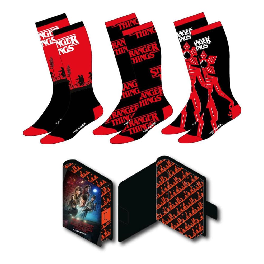 Stranger Things Strumpor 3-Pack 38-45