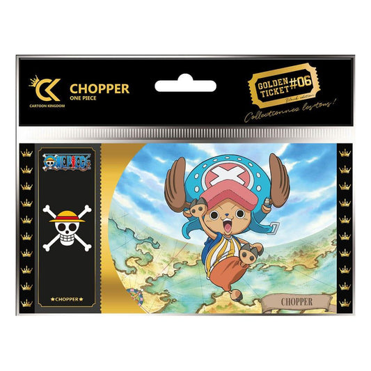 One Piece Golden Ticket Black Edition #06 Chopper Case (10)