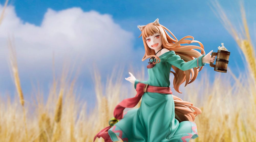 Spice and Wolf PVC Staty 1/7 Holo 10th Anniversary Ver. 21 cm