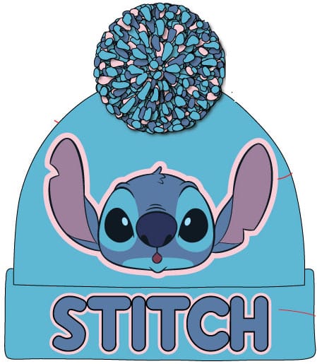 Lilo & Stitch Pom-Pom Mössa Light Blue