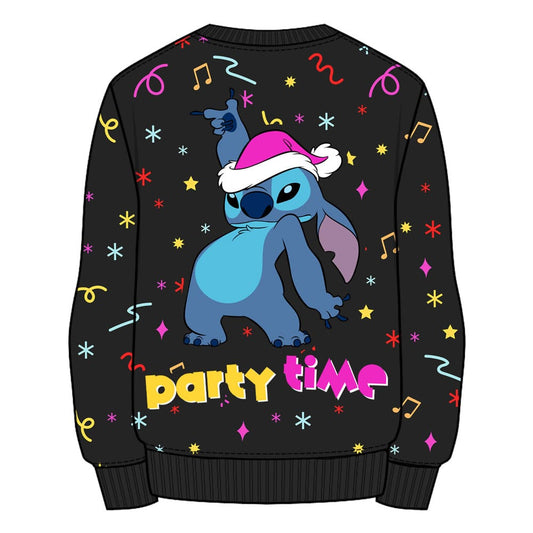 Lilo & Stitch Sweatshirt Jumper Stitch Party Time Size M