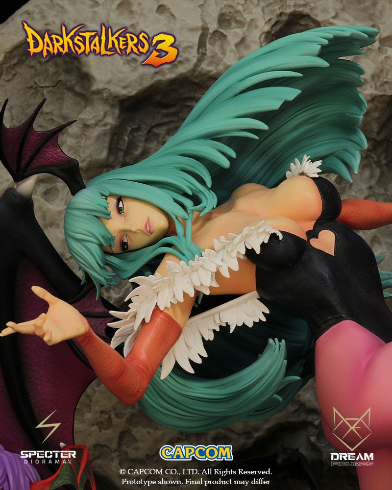 Darkstalkers 3 Specter Diorama 1/6 Morrigan & Lilith 47 cm