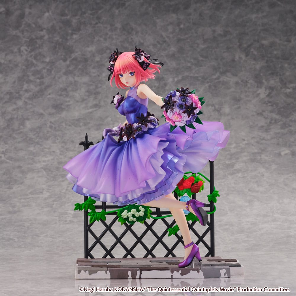 The Quintessential Quintuplets: The Movie PVC Staty 1/7 Nino Nakano Floral Klänning Ver. 25 cm