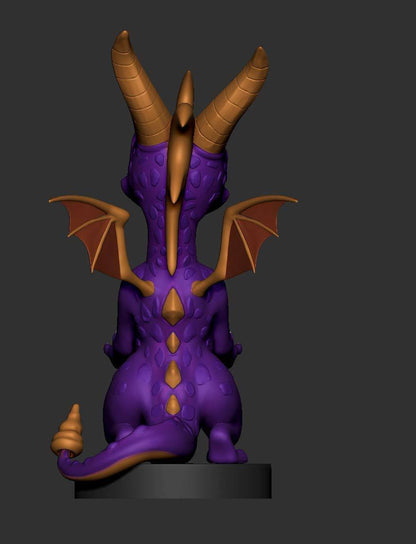 Spyro the Dragon Kabelhållare och Laddningsställ 20 cm