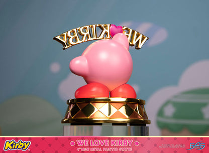 Kirby DieCast Statue - We Love Kirby 10 cm