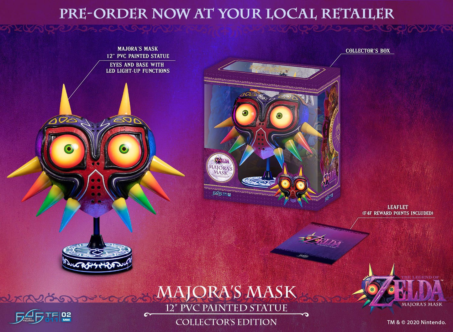 The Legend of Zelda PVC Staty - Majora's Mask Collector's Edition 30 cm