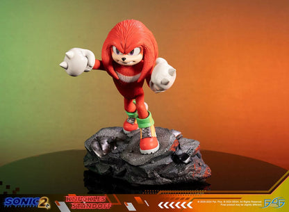 Sonic the Hedgehog 2 Staty Knuckles Standoff 30 cm