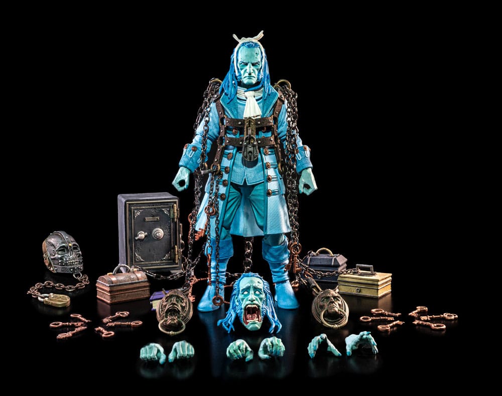 Figura Obscura Actionfigur: Jacob Marleys Spöke - Haunted Blue Edition