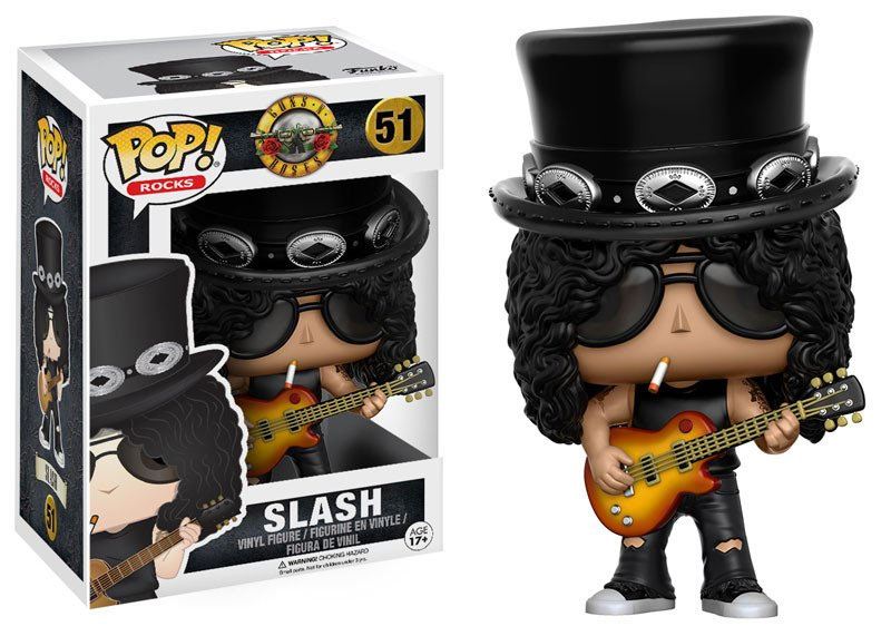 Guns N´ Roses POP Rocks Figur Slash 9 cm