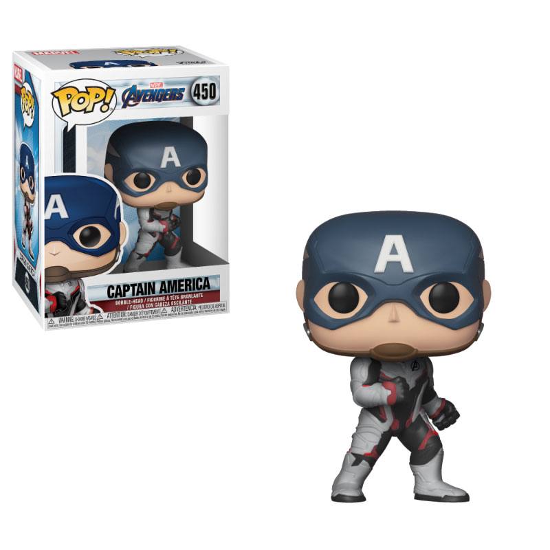 Avengers Endgame POP Movies Figur Captain America 9 cm