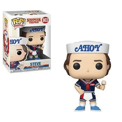 Stranger Things POP TV Figur Steve with Hat and Ice Cream 9 cm