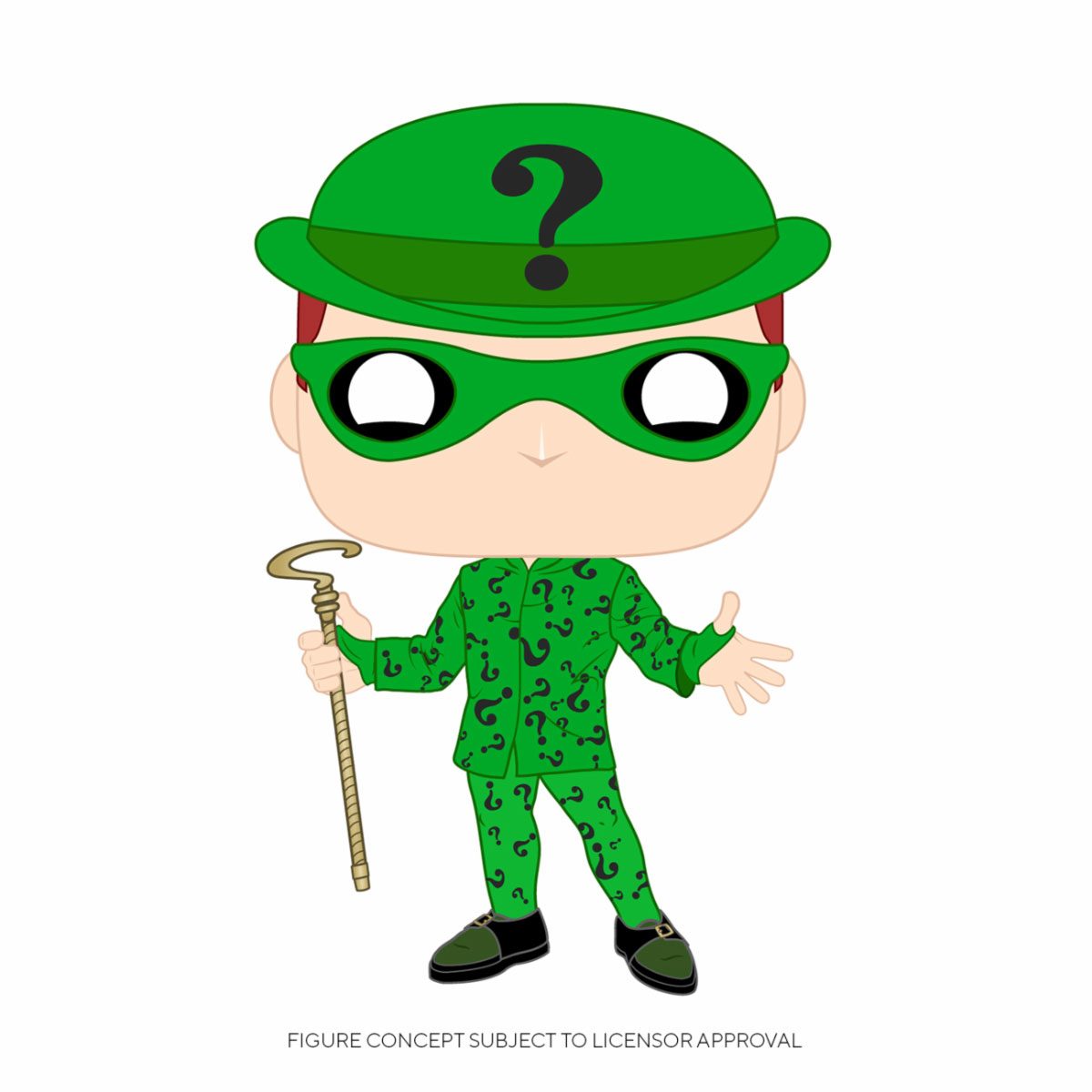 Batman Forever POP Heroes Figur Riddler 9 cm