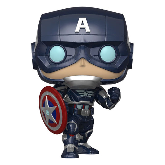 Marvel's Avengers (2020 video game) POP Marvel Figur Captain America 9 cm