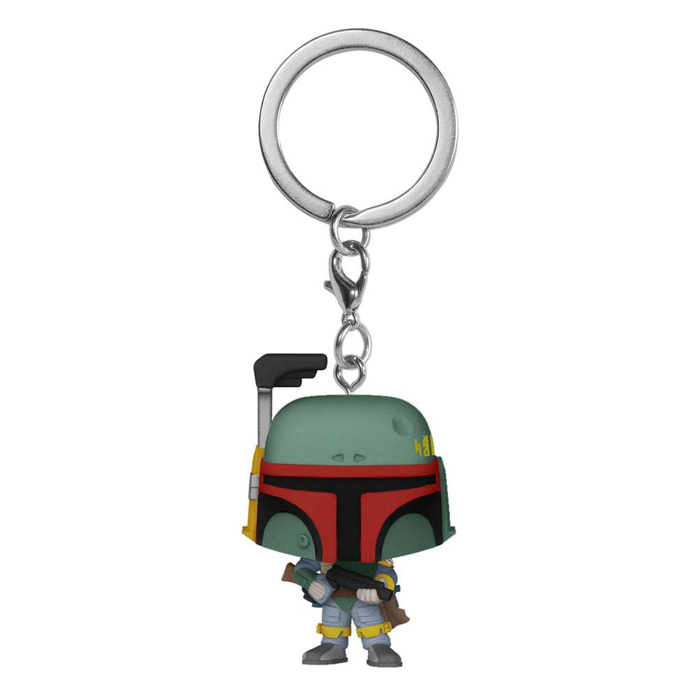 Star Wars Pocket POP Vinyl Nyckelringar 4 cm Boba Fett Display (12)