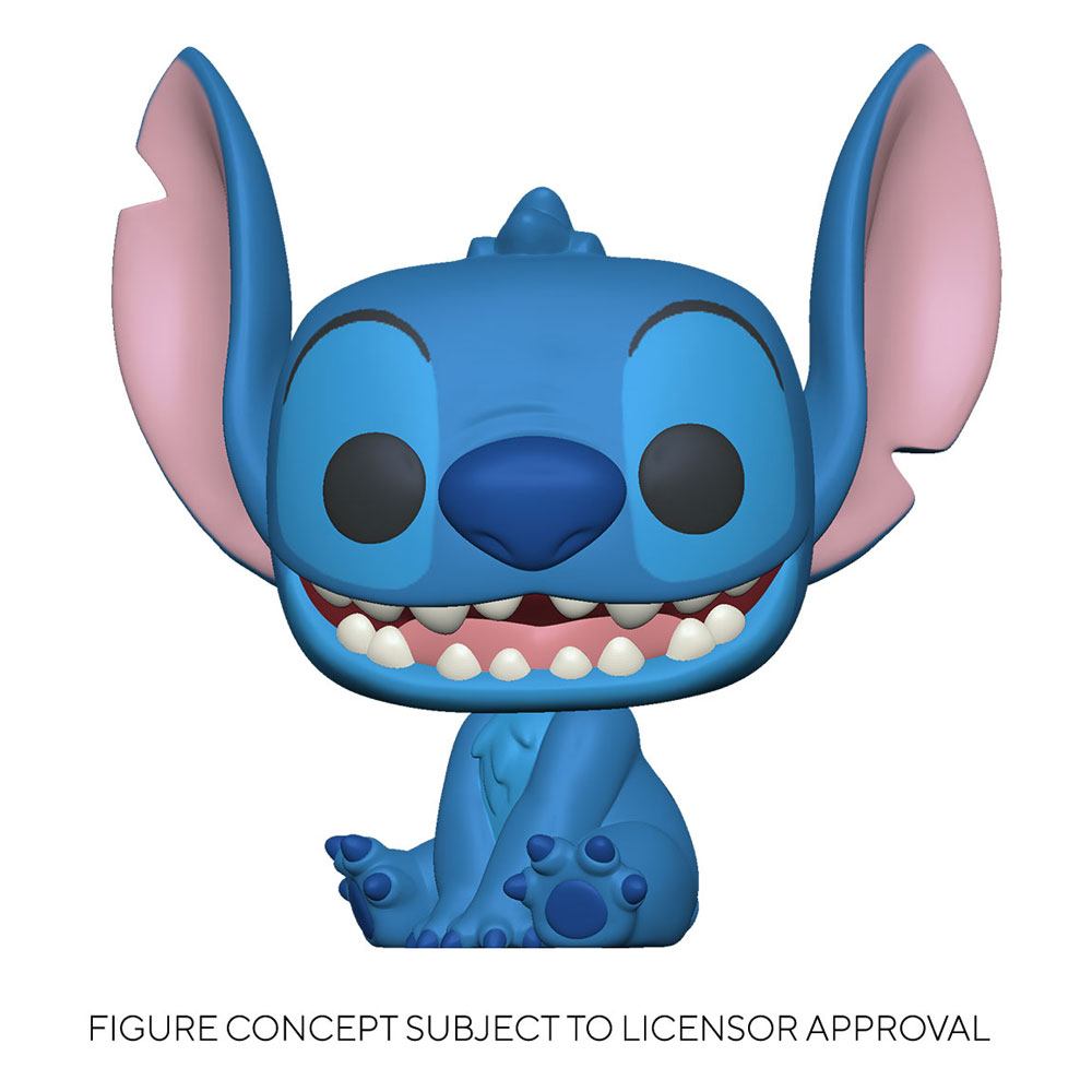 Lilo & Stitch POP Disney Figur Smiling Seated Stitch 9 cm