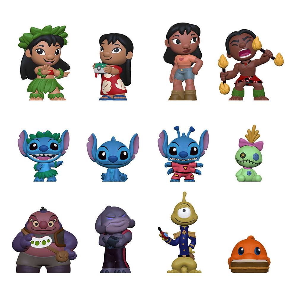 Lilo & Stitch Mystery Mini Actionfigurer 5 cm Display (12)