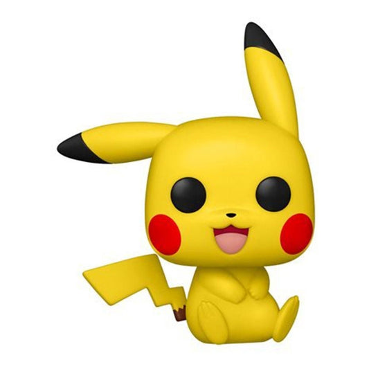 Pokemon POP Games Figur Pikachu Sitting 9 cm