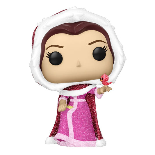 Beauty and the Beast POP Movies Figur Winter Belle Diamond Collection 9 cm