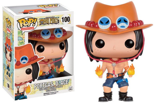 One Piece POP Television Figur Portgas D. Ace 9 cm